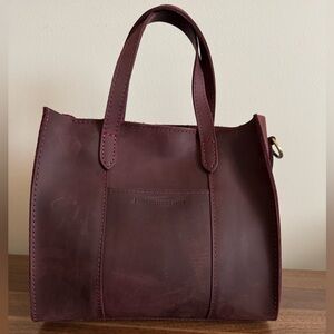 Portland Leather Goods Merlot Lola